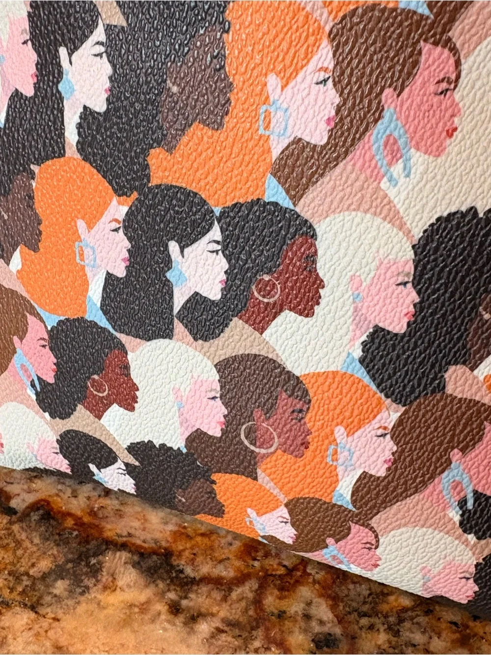 Patterned Zip Pouch